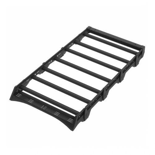 Aluminium roof rack - aluminium, long