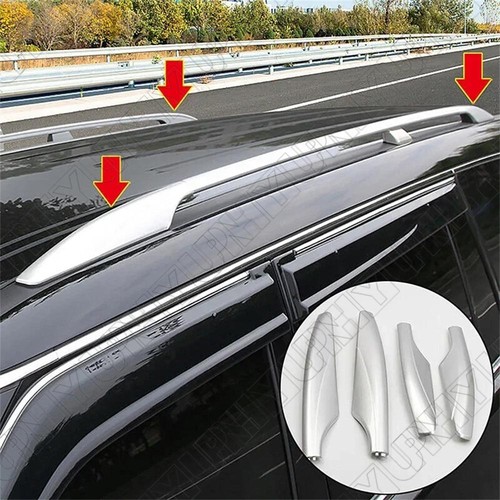 4pcs silver plastic car roof - plastic,